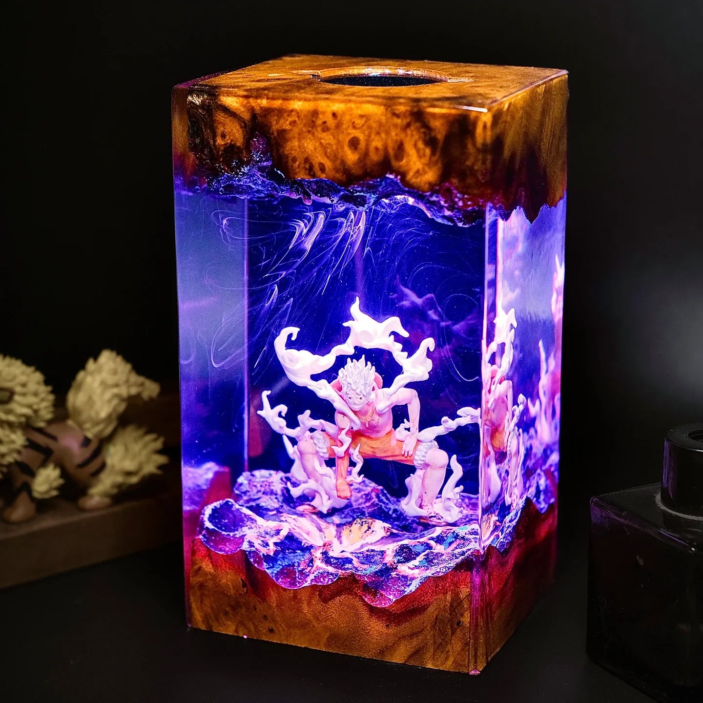 Luffy Epoxy Resin Lamp
