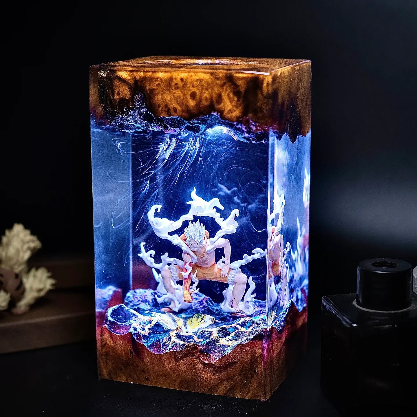 Luffy Epoxy Resin Lamp