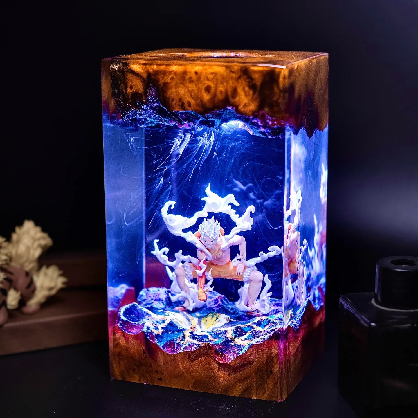 Luffy Epoxy Resin Lamp