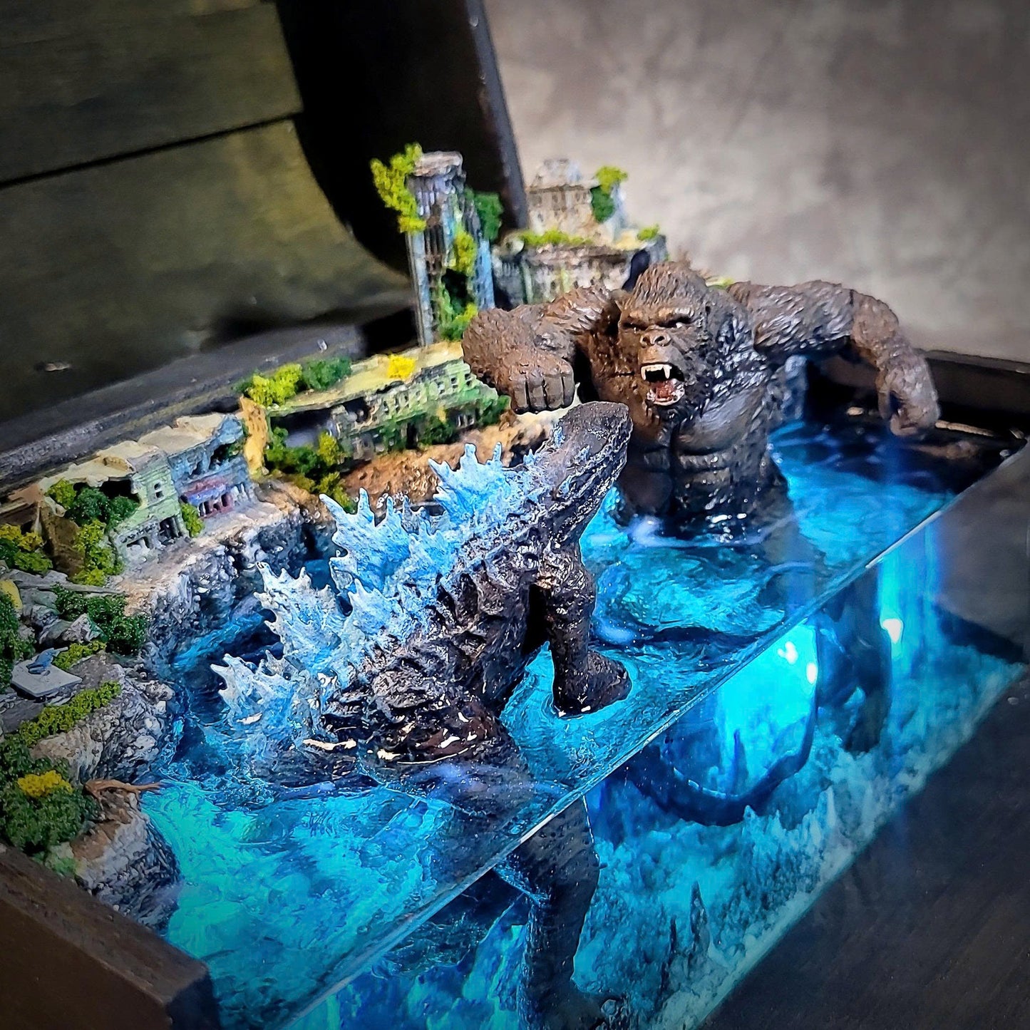 ゴジラvsコング ジオラマボックス