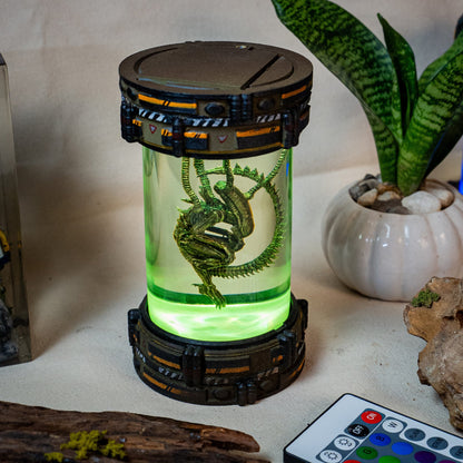 エイリアン ゼノモーフ バイオラボ レジンランプ