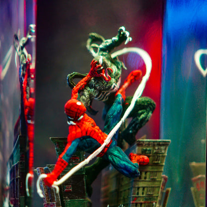 スパイダーマン vs ヴェノム ジオラマランプ – Ver 2