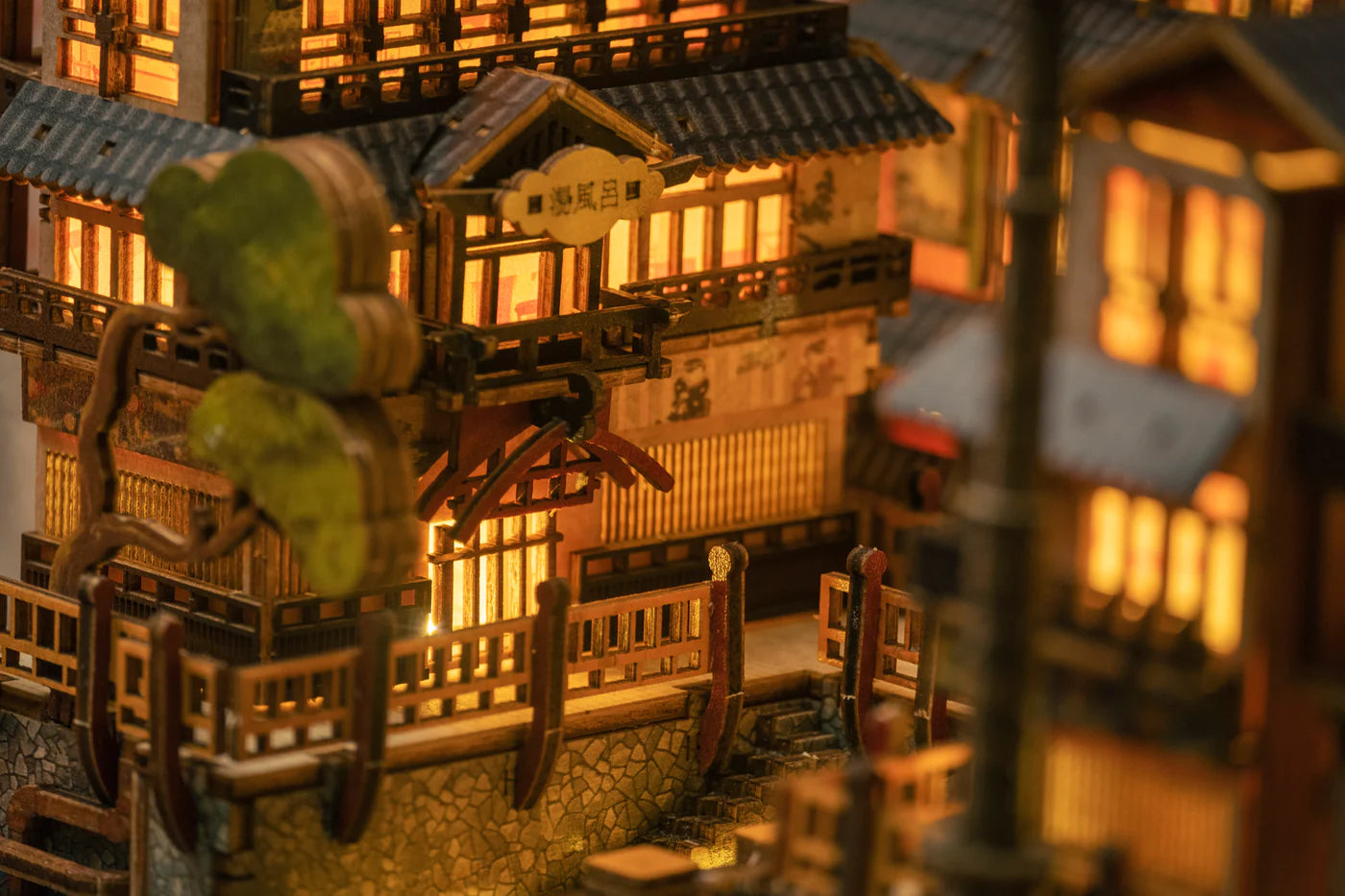 銀山温泉温泉模型