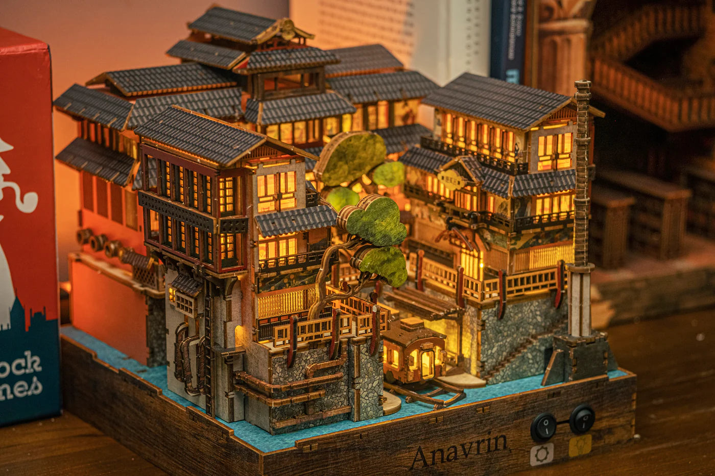 銀山温泉温泉模型